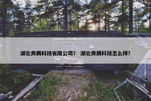 湖北奔腾科技有限公司？ 湖北奔腾科技怎么样？