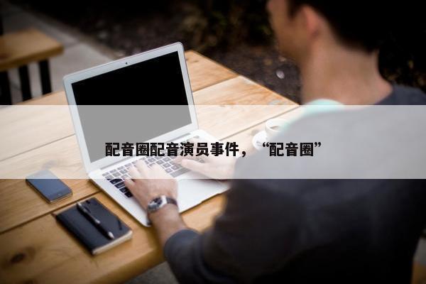 配音圈配音演员事件，“配音圈”