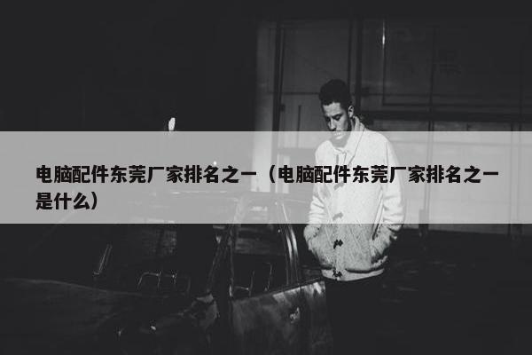 电脑配件东莞厂家排名之一（电脑配件东莞厂家排名之一是什么）