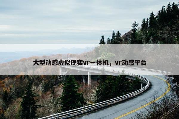 大型动感虚拟现实vr一体机，vr动感平台