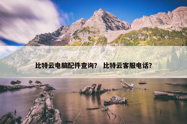 比特云电脑配件查询？ 比特云客服电话？