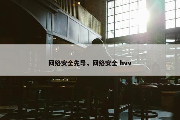 网络安全先导，网络安全 hvv