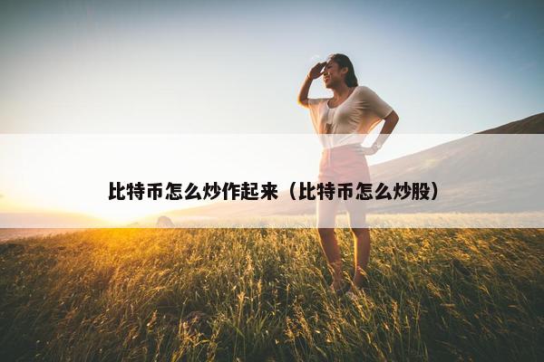 比特币怎么炒作起来（比特币怎么炒股）
