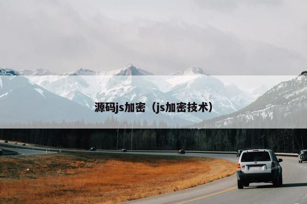 源码js加密（js加密技术）
