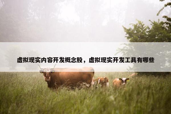 虚拟现实内容开发概念股，虚拟现实开发工具有哪些