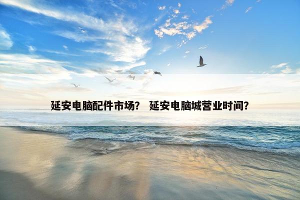 延安电脑配件市场？ 延安电脑城营业时间？
