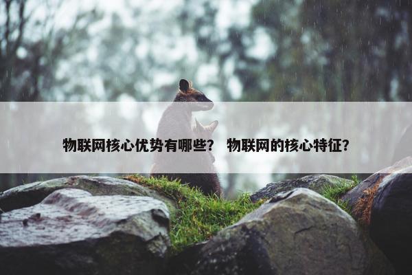 物联网核心优势有哪些？ 物联网的核心特征？