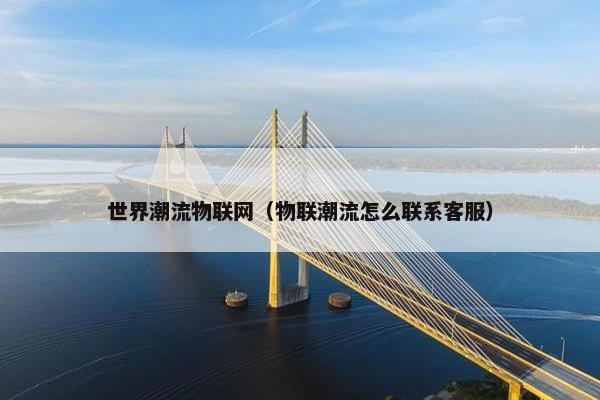 世界潮流物联网（物联潮流怎么联系客服）