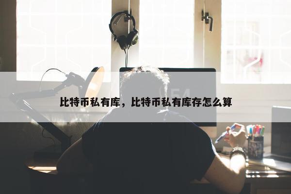 比特币私有库，比特币私有库存怎么算