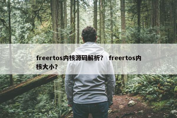 freertos内核源码解析？ freertos内核大小？