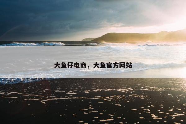 大鱼仔电商，大鱼官方网站