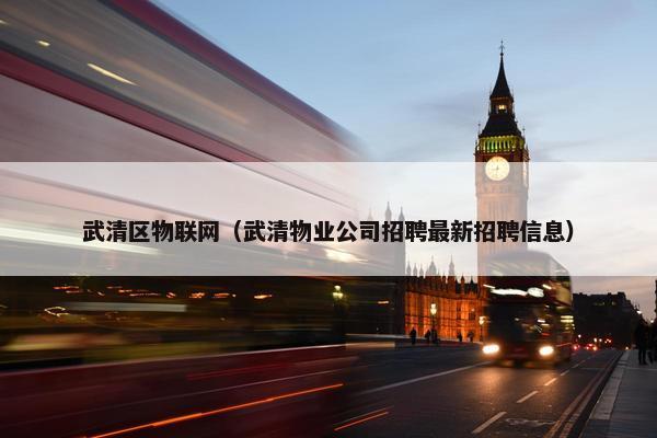 武清区物联网（武清物业公司招聘最新招聘信息）