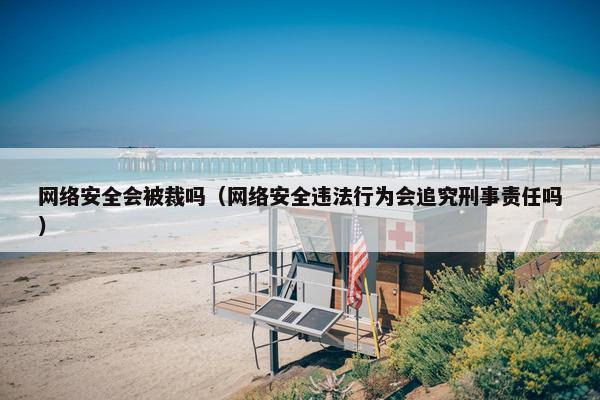网络安全会被裁吗（网络安全违法行为会追究刑事责任吗）