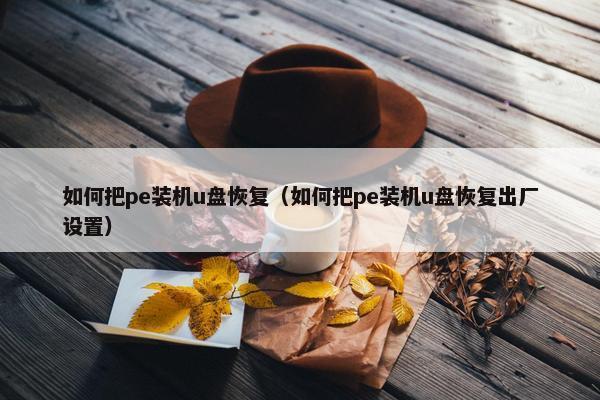 如何把pe装机u盘恢复（如何把pe装机u盘恢复出厂设置）