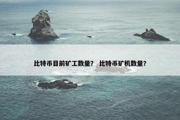 比特币目前矿工数量？ 比特币矿机数量？