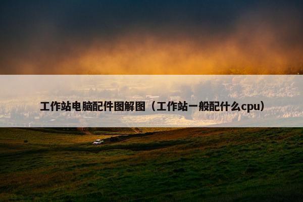 工作站电脑配件图解图（工作站一般配什么cpu）